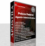 apostila pf agente administrativo 2024