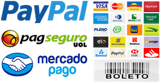 pagamentos, paypal, pagseguro, mercado pago