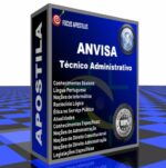 Apostila ANVISA Técnico Administrativo pdf download concurso edital 2024