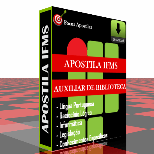 Apostila IFMS Auxiliar de Biblioteca 2024