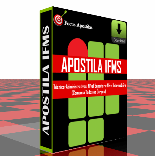 Apostila IFMS comum todos cargos 2024