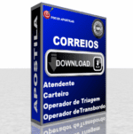 apostila correios Atendente, Carteiro, Operador de Triagem e Transbordo 2024