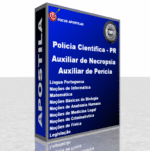 Apostila Polícia Científica PR Auxiliar de Necropsia e Auxiliar de Perícia 2024