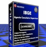 Apostila IBGE Agente Censitário Supervisor download pdf concurso edital cebraspe 2024