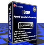 Apostila IBGE Agente Censitário Supervisor download pdf concurso edital cebraspe 2025
