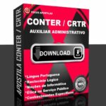 Apostila CONTER e CRTRs Auxiliar Administrativo pdf download concurso 2024