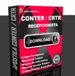 APOSTILA CONTER CRTR RECEPCIONISTA concurso pdf download imediato 2024