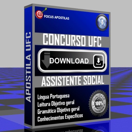 Apostila UFC Assistente Social concurso, pdf download 2024