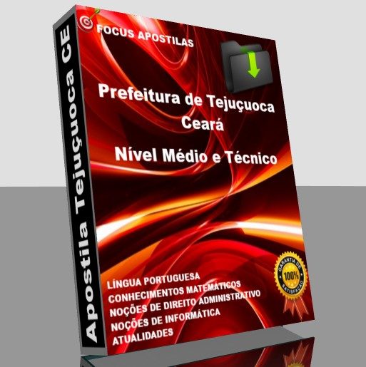 apostila Prefeitura de Tejuçuoca CE Nível Médio e Técnico pdf concurso 