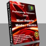 Apostila Tejuçuoca CE nível médio técnico e superior, todos os cargos concurso pdf 2025