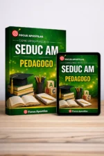 Capa da Apostila SEDUC AM 2026 para Pedagogo em PDF