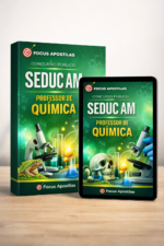 Capa da apostila SEDUC AM – Professor de Química concurso 2026 público, Focus Apostilas