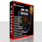 apostila oficial pm pe concurso 2025