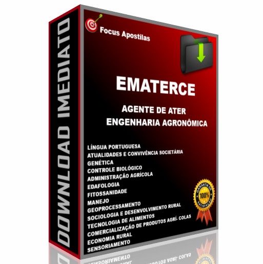 apostila PDF ematerce Agente de ATER – Engenharia Agronômica concurso