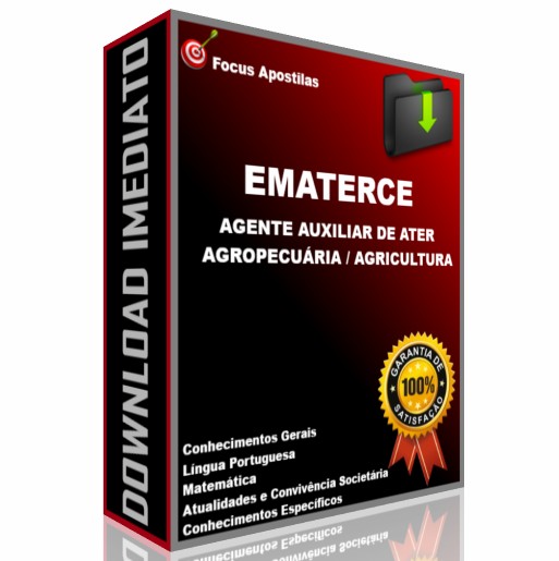 apostila pdf ematerce Agente Auxiliar de Ater - Agropecuária Agricultura