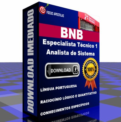 apostila bnb analista sistema técnico completa edital pdf concurso banco do nordeste 