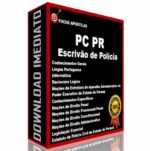 Apostila PC PR - Escrivão de Polícia, concurso 2025