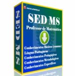 Apostila SED MS Professor de Matemática pdf download concurso edital 2024