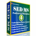 Apostila SED MS Professor de Matemática pdf download concurso edital 2025