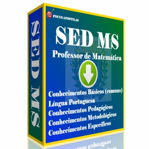 SED MS Professor de Matemática