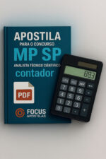 Apostila MP SP 2026 Contador em destaque para candidatos do concurso do Ministério Público de São Paulo