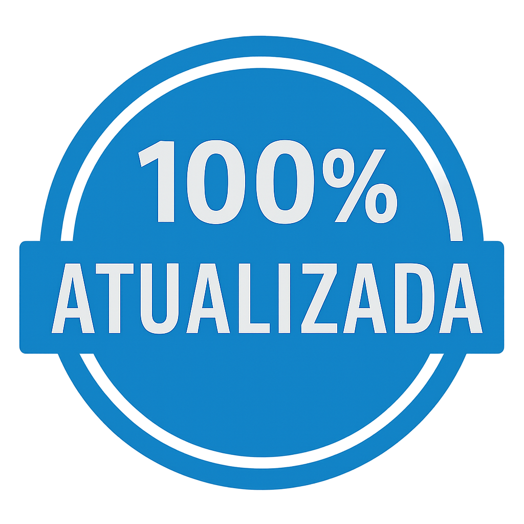 Selo 100% Atualizada Apostila INSS