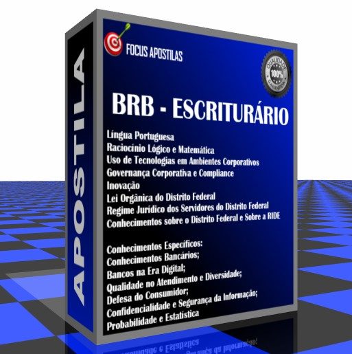 apostila brb escriturário pdf concurso 2019