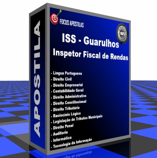 apostila iss Inspetor fiscal rendas guarulhos