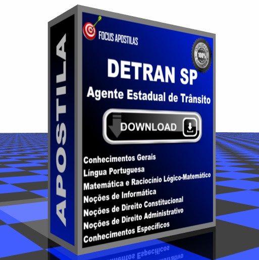 apostila DETRAN SP - Agente Estadual de Trânsito concurso edital fcc pdf download