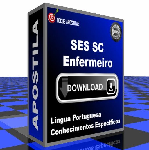 apostila SES SC Enfermeiro pdf download  2023