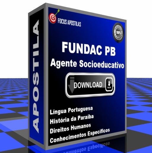 Apostila FUNDAC PB Agente Socioeducativo download 2023