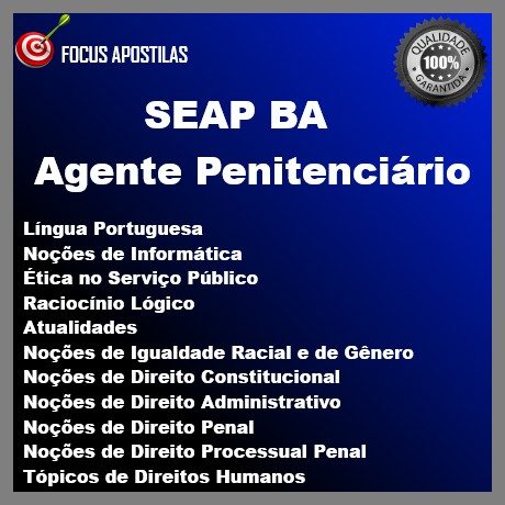 Concurso PP BA - SEAP - Atualidades!! 