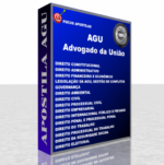 apostila agu advogado da união concurso 2025