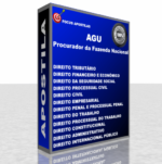 apostila agu procurador da fazenda nacional 2025 concurso