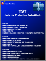 apostila TST Juiz do Trabalho Substituto concurso