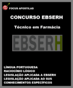 Apostila EBSERH Técnico em Farmácia pdf