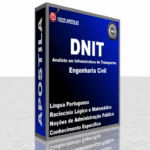apostila dnit Analista em Infraestrutura de Transportes Engenharia Civil concurso 2025