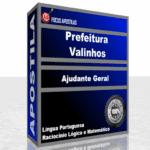 Apostila prefeitura de Valinhos Ajudante Geral PDF, concurso 2025