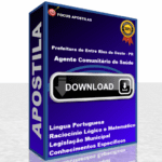 Apostila Agente Comunitário de Saúde Prefeitura de Entre Rios do Oeste PR PDF 2025