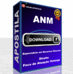 Apostila anm Especialista em Recursos Minerais Direito - Foco de Atuação Outorga pdf download 2025