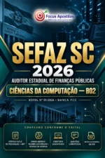 Apostila SEFAZ SC B02 Ciências da Computação 2026